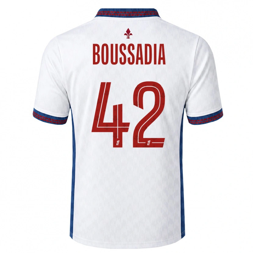 Danxen Damen Saad Boussadia #42 Rot Weiß Blau Auswärtstrikot Trikot 2026/27 T-Shirt Schweiz