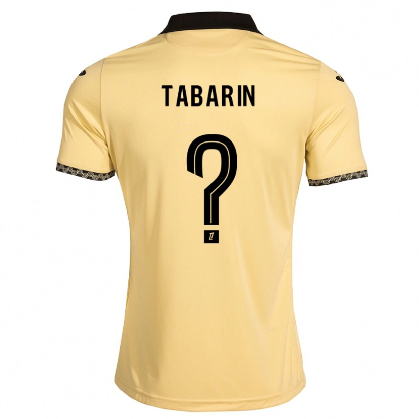 Danxen Damen Lenny Tabarin #0 Navajoweiß Schwarz Auswärtstrikot Trikot 2026/27 T-Shirt Schweiz