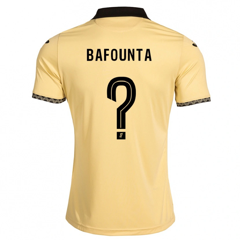 Danxen Damen Kamal Bafounta #0 Navajoweiß Schwarz Auswärtstrikot Trikot 2026/27 T-Shirt Schweiz