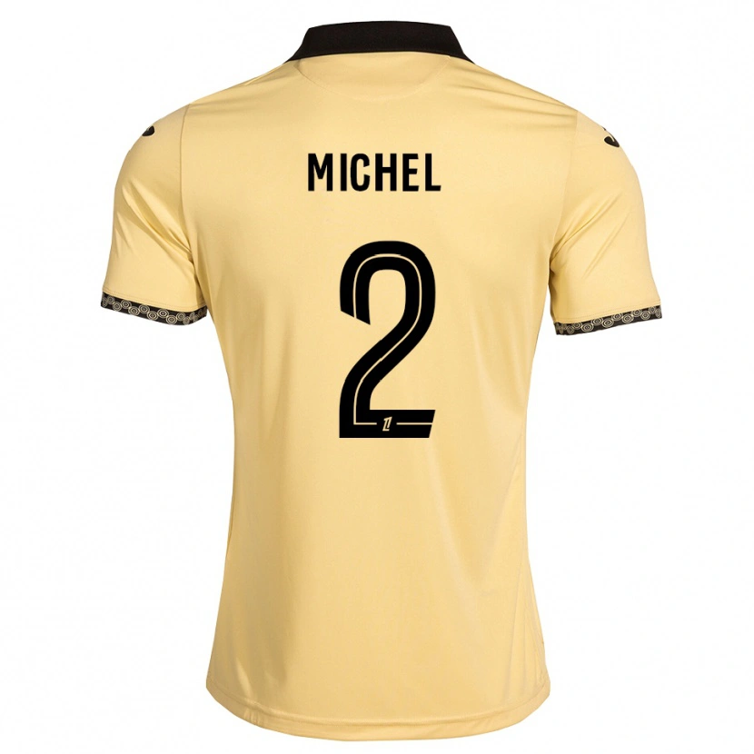 Danxen Damen Raphaël Michel #2 Navajoweiß Schwarz Auswärtstrikot Trikot 2026/27 T-Shirt Schweiz