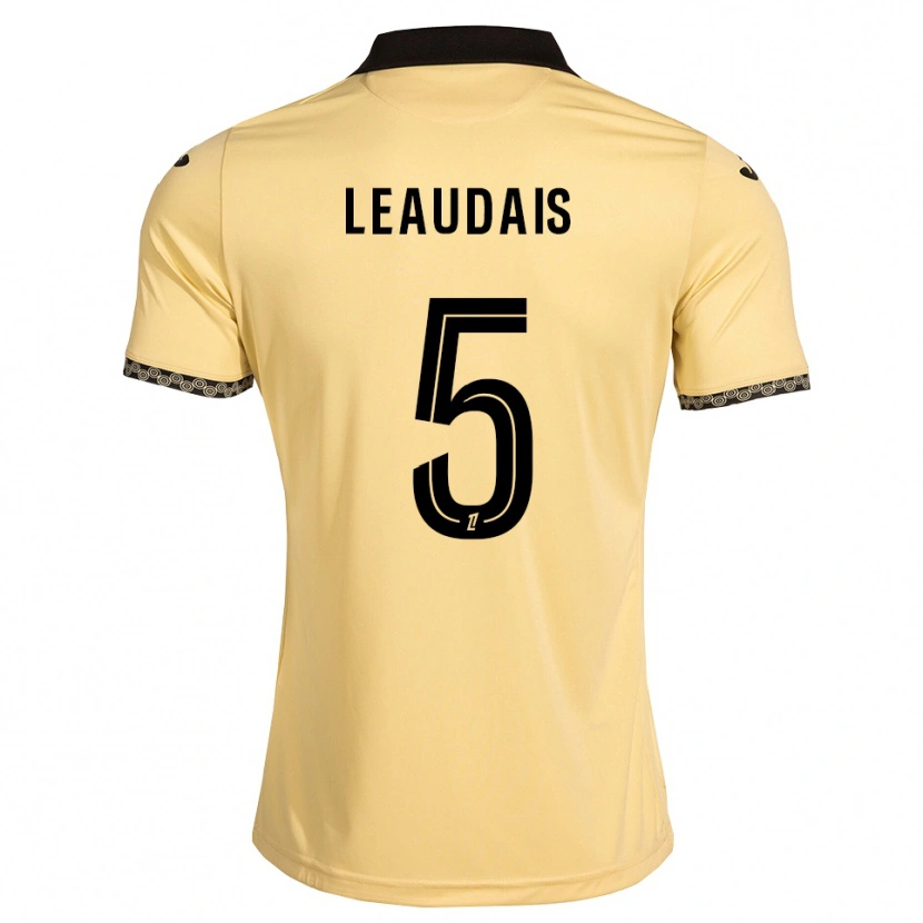 Danxen Damen Lucas Leaudais #5 Navajoweiß Schwarz Auswärtstrikot Trikot 2026/27 T-Shirt Schweiz