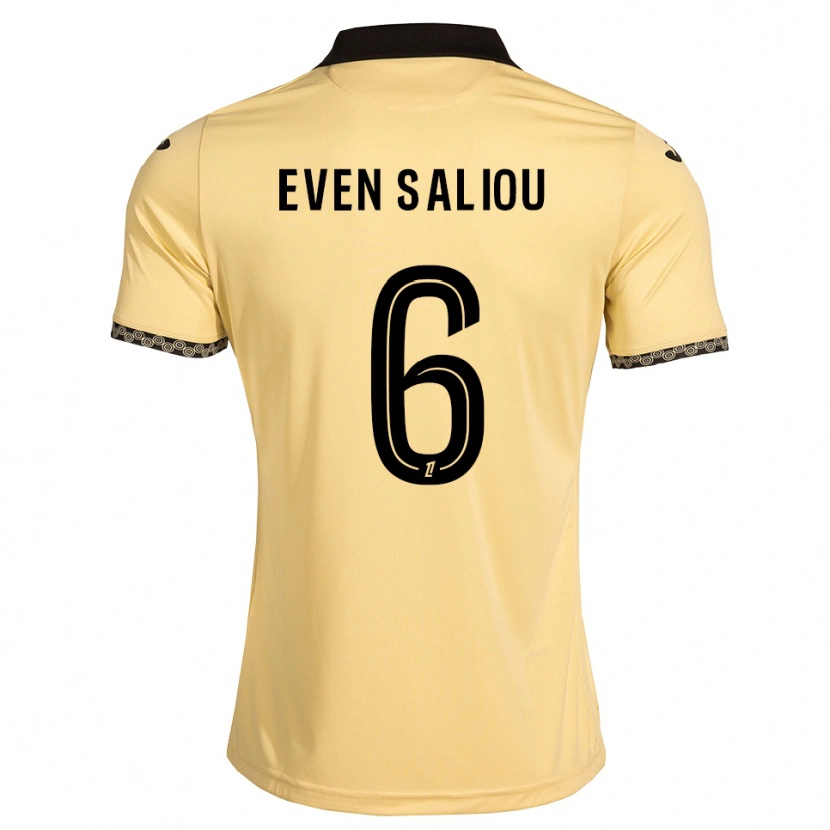 Danxen Damen Emy Even Saliou #6 Navajoweiß Schwarz Auswärtstrikot Trikot 2026/27 T-Shirt Schweiz