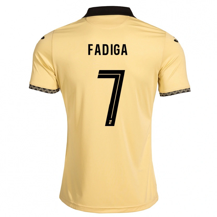 Danxen Damen Bandiougou Fadiga #7 Navajoweiß Schwarz Auswärtstrikot Trikot 2026/27 T-Shirt Schweiz