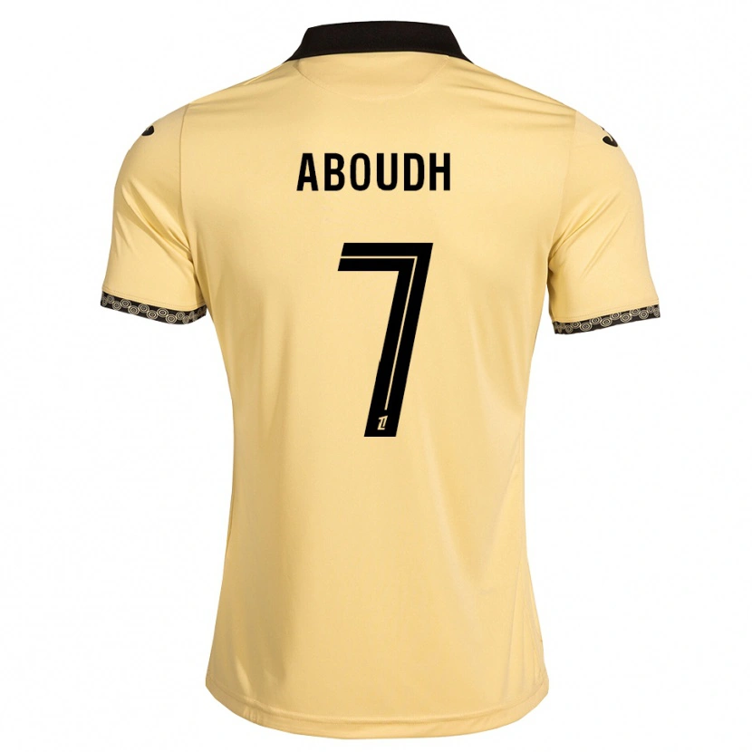 Danxen Damen Jules Aboudh #7 Navajoweiß Schwarz Auswärtstrikot Trikot 2026/27 T-Shirt Schweiz