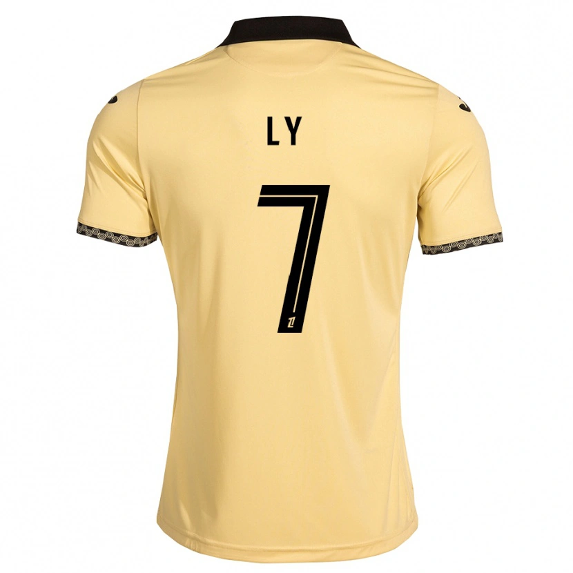 Danxen Damen Mactar Ly #7 Navajoweiß Schwarz Auswärtstrikot Trikot 2026/27 T-Shirt Schweiz