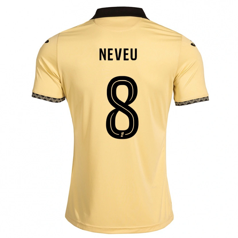 Danxen Damen Tom Neveu #8 Navajoweiß Schwarz Auswärtstrikot Trikot 2026/27 T-Shirt Schweiz