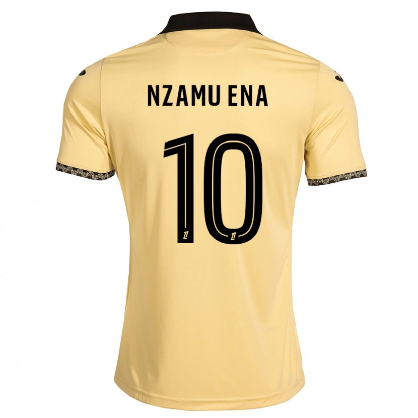 Danxen Damen Arcial Nzamu Ena #10 Navajoweiß Schwarz Auswärtstrikot Trikot 2026/27 T-Shirt Schweiz
