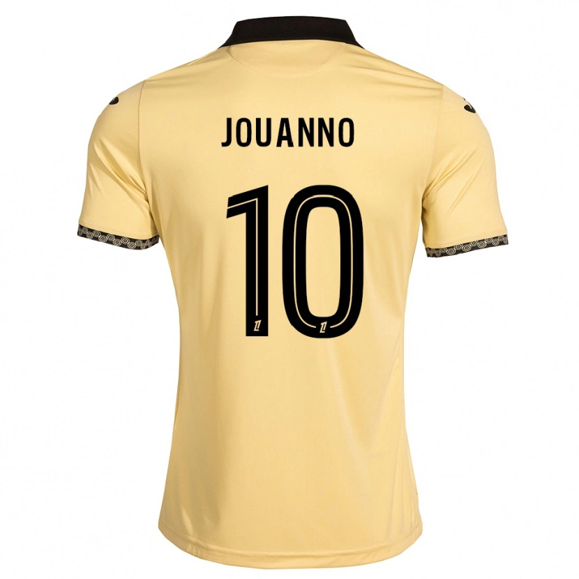 Danxen Damen Mathilde Jouanno #10 Navajoweiß Schwarz Auswärtstrikot Trikot 2026/27 T-Shirt Schweiz