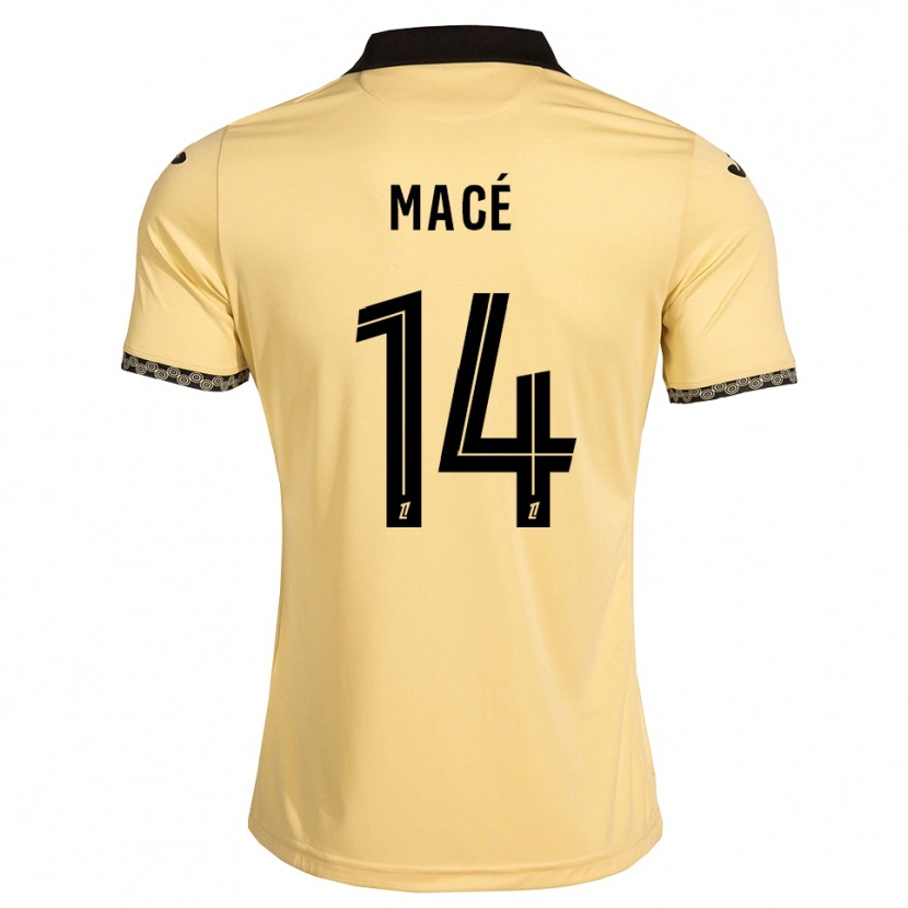 Danxen Damen Marine Macé #14 Navajoweiß Schwarz Auswärtstrikot Trikot 2026/27 T-Shirt Schweiz