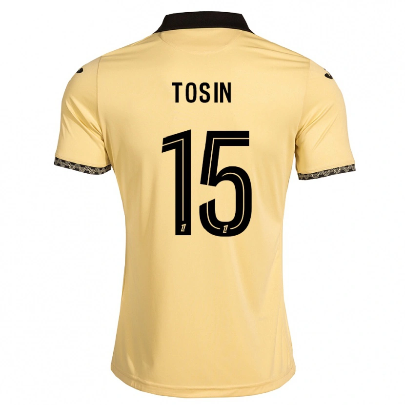 Danxen Damen Aiyegun Tosin #15 Navajoweiß Schwarz Auswärtstrikot Trikot 2026/27 T-Shirt Schweiz