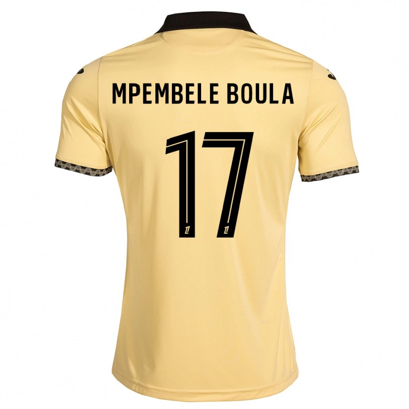 Danxen Damen Exaucé Mpembele Boula #17 Navajoweiß Schwarz Auswärtstrikot Trikot 2026/27 T-Shirt Schweiz