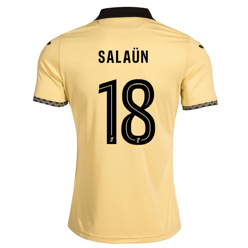 Danxen Damen Elody Salaün #18 Navajoweiß Schwarz Auswärtstrikot Trikot 2026/27 T-Shirt Schweiz