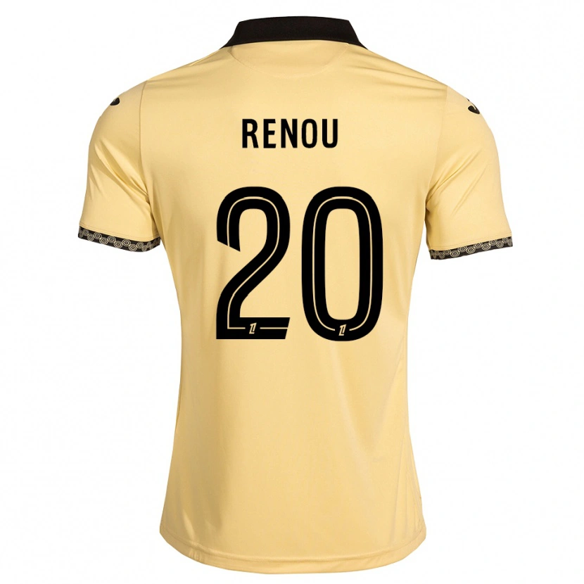 Danxen Damen Camille Renou #20 Navajoweiß Schwarz Auswärtstrikot Trikot 2026/27 T-Shirt Schweiz