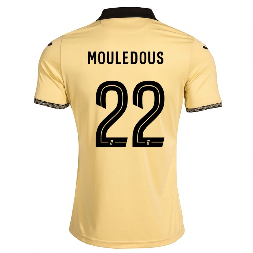 Danxen Damen Antton Mouledous #22 Navajoweiß Schwarz Auswärtstrikot Trikot 2026/27 T-Shirt Schweiz