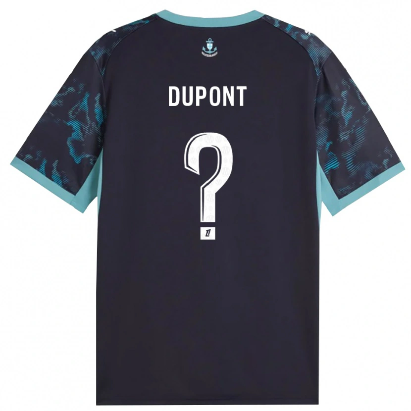 Danxen Damen Hugo Dupont #0 Blass Türkis Weiß Schwarz Auswärtstrikot Trikot 2026/27 T-Shirt Schweiz