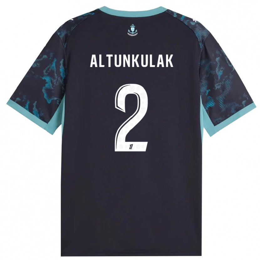 Danxen Damen Selen Altunkulak #2 Blass Türkis Weiß Schwarz Auswärtstrikot Trikot 2026/27 T-Shirt Schweiz
