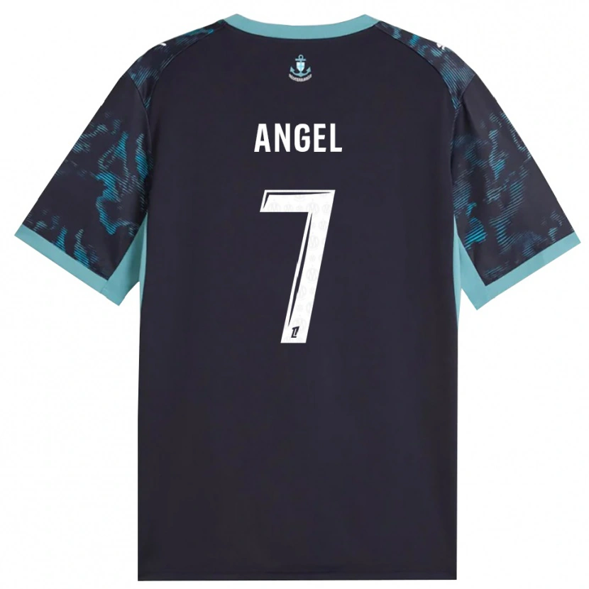 Danxen Damen Angel Gomes #7 Blass Türkis Weiß Schwarz Auswärtstrikot Trikot 2026/27 T-Shirt Schweiz