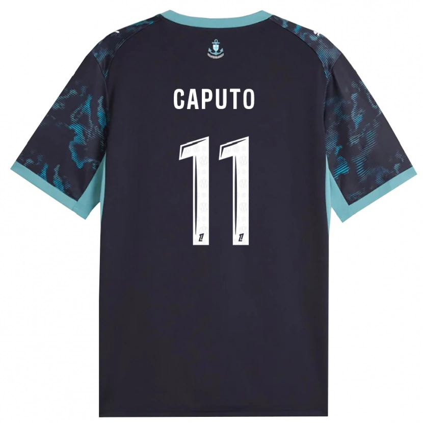 Danxen Damen Cindy Caputo #11 Blass Türkis Weiß Schwarz Auswärtstrikot Trikot 2026/27 T-Shirt Schweiz