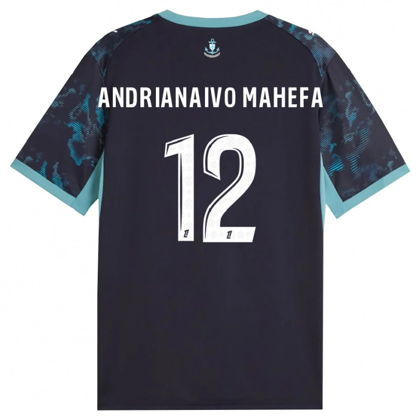 Danxen Damen Mathis Andrianaivo Mahefa #12 Blass Türkis Weiß Schwarz Auswärtstrikot Trikot 2026/27 T-Shirt Schweiz