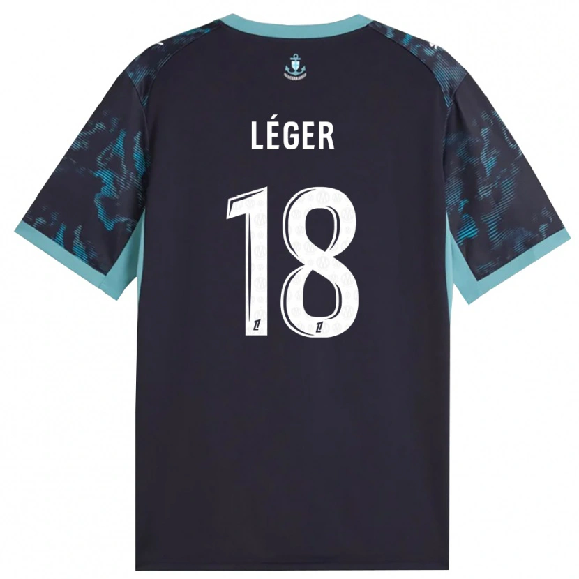 Danxen Damen Marie-Charlotte Léger #18 Blass Türkis Weiß Schwarz Auswärtstrikot Trikot 2026/27 T-Shirt Schweiz