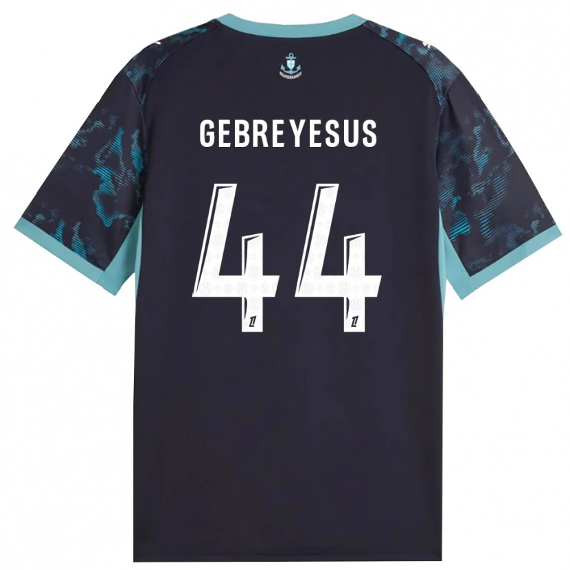 Danxen Damen Esey Gebreyesus #44 Blass Türkis Weiß Schwarz Auswärtstrikot Trikot 2026/27 T-Shirt Schweiz
