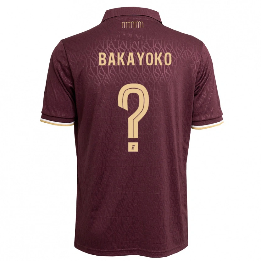 Danxen Damen Abdel Bakayoko #0 Weinrot Sandbraun Auswärtstrikot Trikot 2026/27 T-Shirt Schweiz