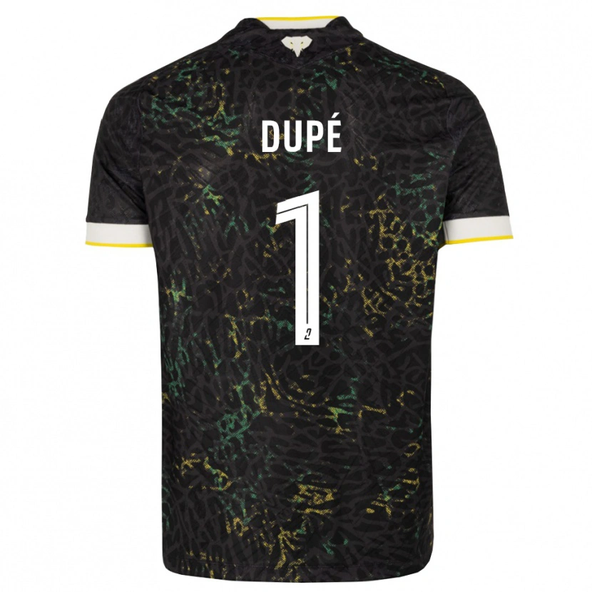 Danxen Damen Maxime Dupé #1 Schwarz Weiß Gelb Auswärtstrikot Trikot 2026/27 T-Shirt Schweiz