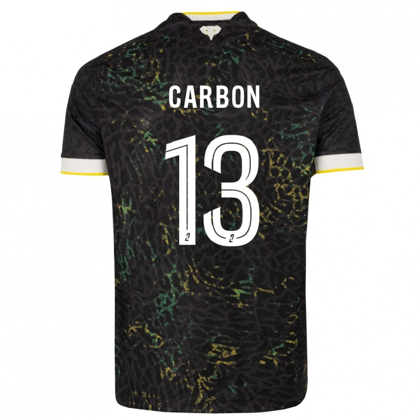 Danxen Damen Lancelot Carbon #13 Schwarz Weiß Gelb Auswärtstrikot Trikot 2026/27 T-Shirt Schweiz