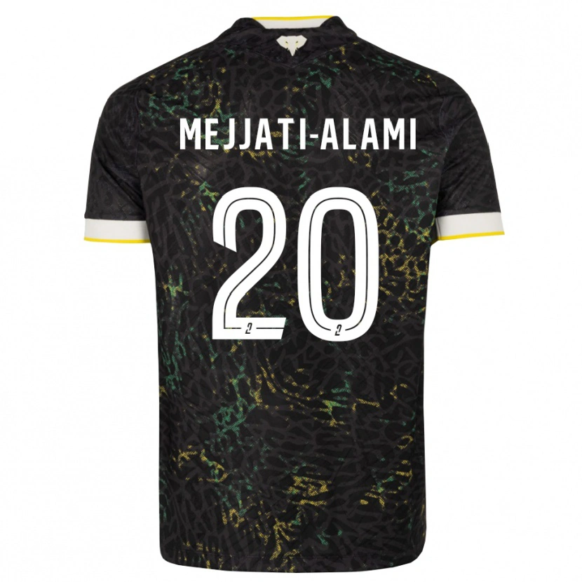 Danxen Damen Maxime Mejjati-Alami #20 Schwarz Weiß Gelb Auswärtstrikot Trikot 2026/27 T-Shirt Schweiz