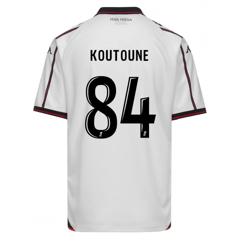 Danxen Damen Hamza Koutoune #84 Schwarz Weiß Auswärtstrikot Trikot 2026/27 T-Shirt Schweiz