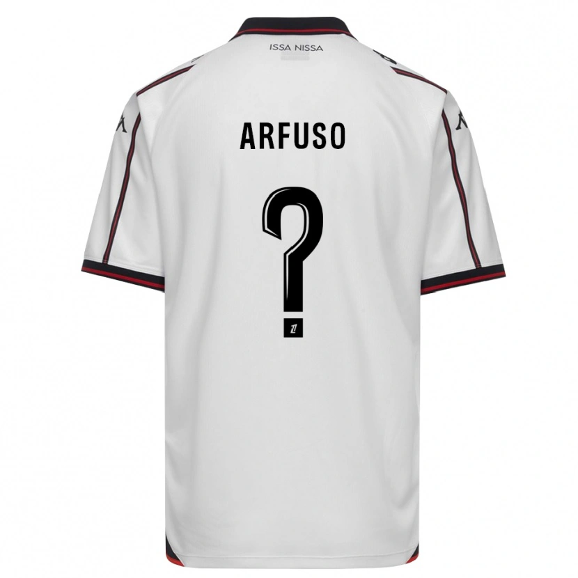 Danxen Damen Vincenzo Arfuso #0 Schwarz Weiß Auswärtstrikot Trikot 2026/27 T-Shirt Schweiz