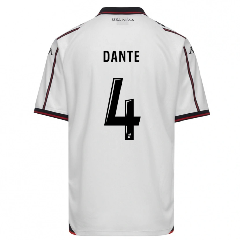 Danxen Damen Dante #4 Schwarz Weiß Auswärtstrikot Trikot 2026/27 T-Shirt Schweiz
