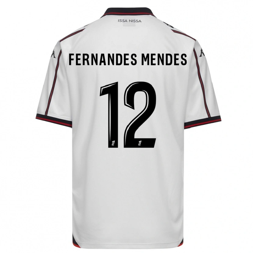 Danxen Damen Mathis Fernandes Mendes #12 Schwarz Weiß Auswärtstrikot Trikot 2026/27 T-Shirt Schweiz