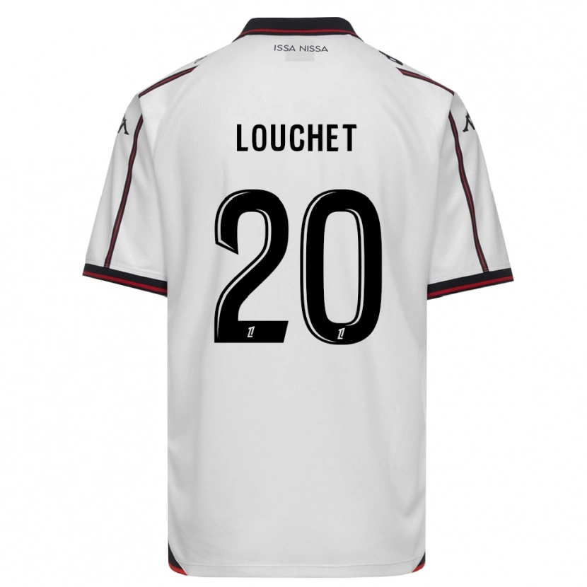 Danxen Damen Tom Louchet #20 Schwarz Weiß Auswärtstrikot Trikot 2026/27 T-Shirt Schweiz