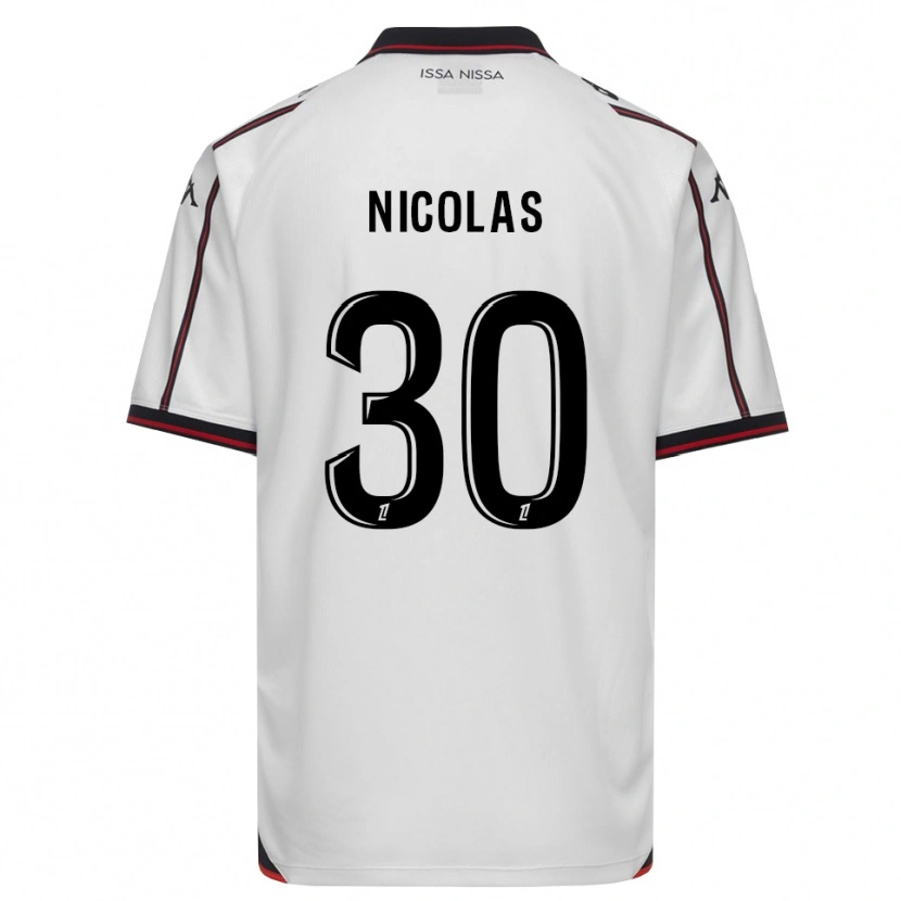 Danxen Damen Lina-Lou Nicolas #30 Schwarz Weiß Auswärtstrikot Trikot 2026/27 T-Shirt Schweiz