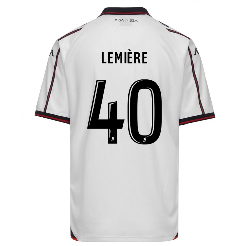 Danxen Damen Pauline Lemière #40 Schwarz Weiß Auswärtstrikot Trikot 2026/27 T-Shirt Schweiz