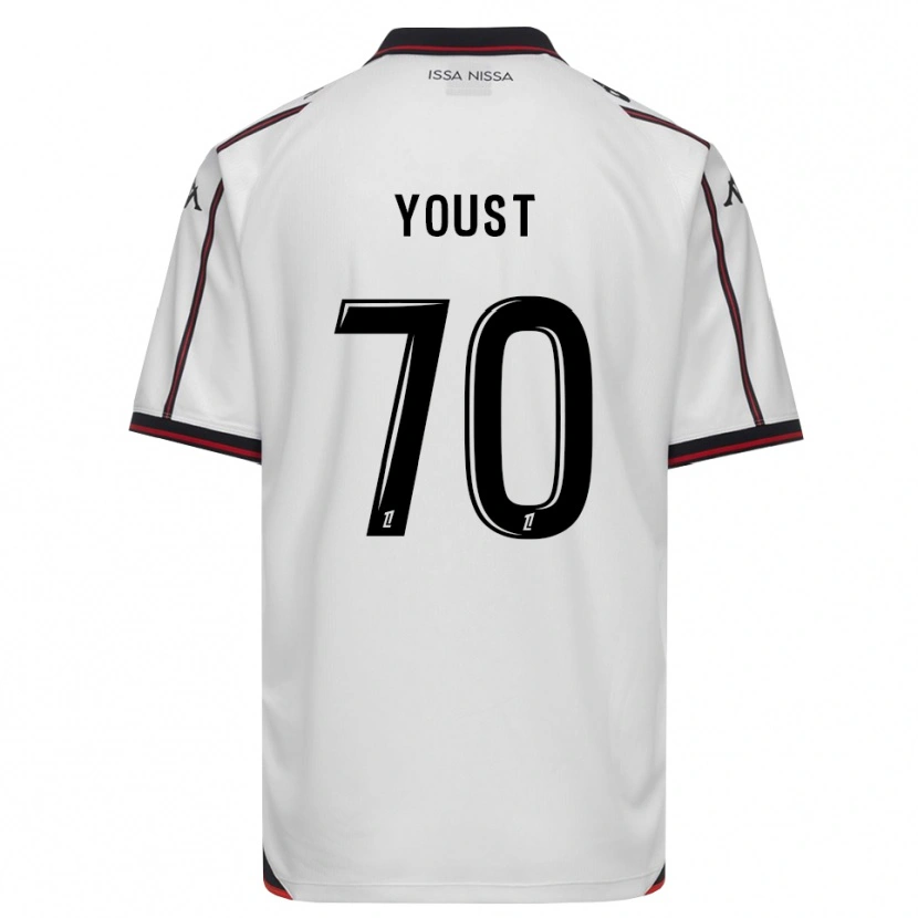 Danxen Damen Matys Youst #70 Schwarz Weiß Auswärtstrikot Trikot 2026/27 T-Shirt Schweiz