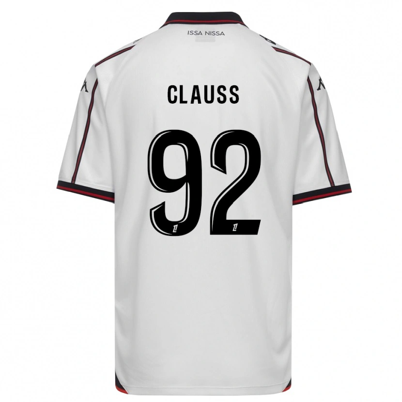 Danxen Damen Jonathan Clauss #92 Schwarz Weiß Auswärtstrikot Trikot 2026/27 T-Shirt Schweiz