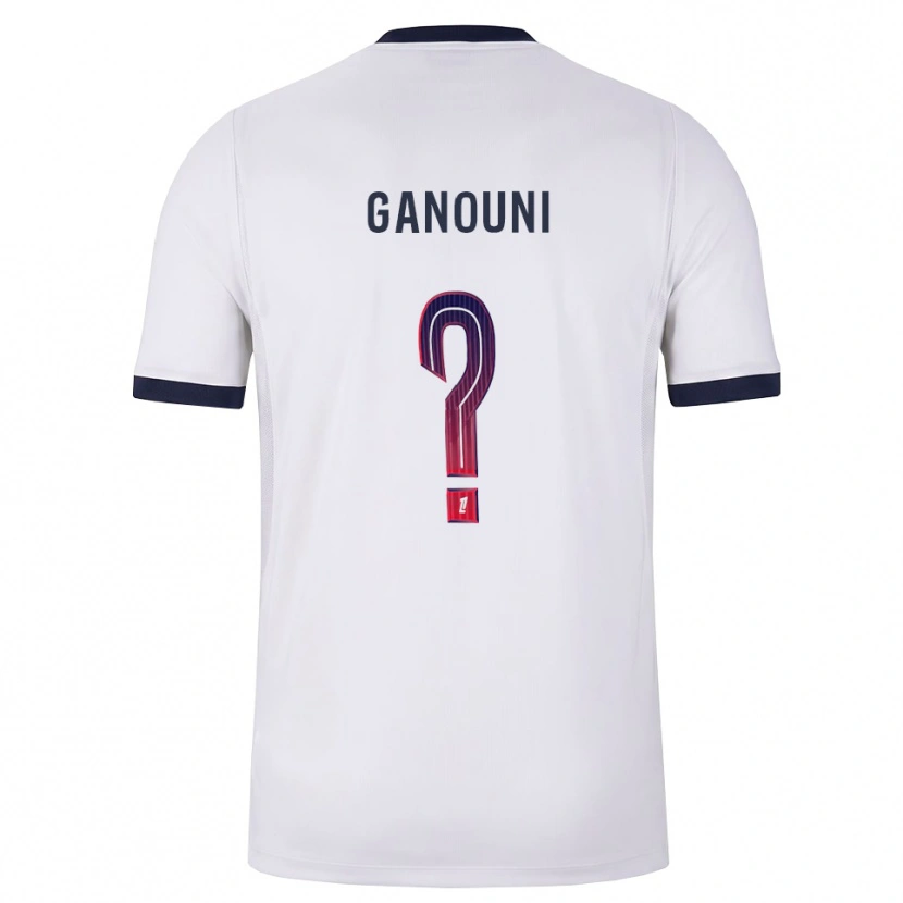 Danxen Damen Mehdi Ganouni #0 Weiß Schwarz Rot Auswärtstrikot Trikot 2026/27 T-Shirt Schweiz