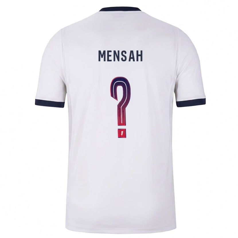 Danxen Damen Isaac Mensah #0 Weiß Schwarz Rot Auswärtstrikot Trikot 2026/27 T-Shirt Schweiz