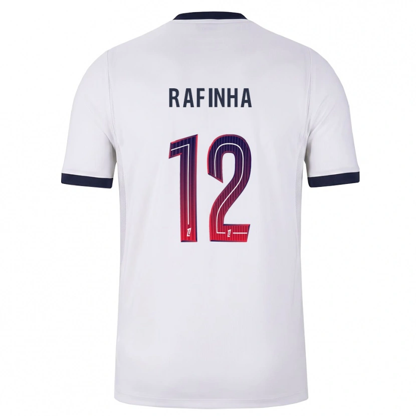 Danxen Damen Rafinha #12 Weiß Schwarz Rot Auswärtstrikot Trikot 2026/27 T-Shirt Schweiz