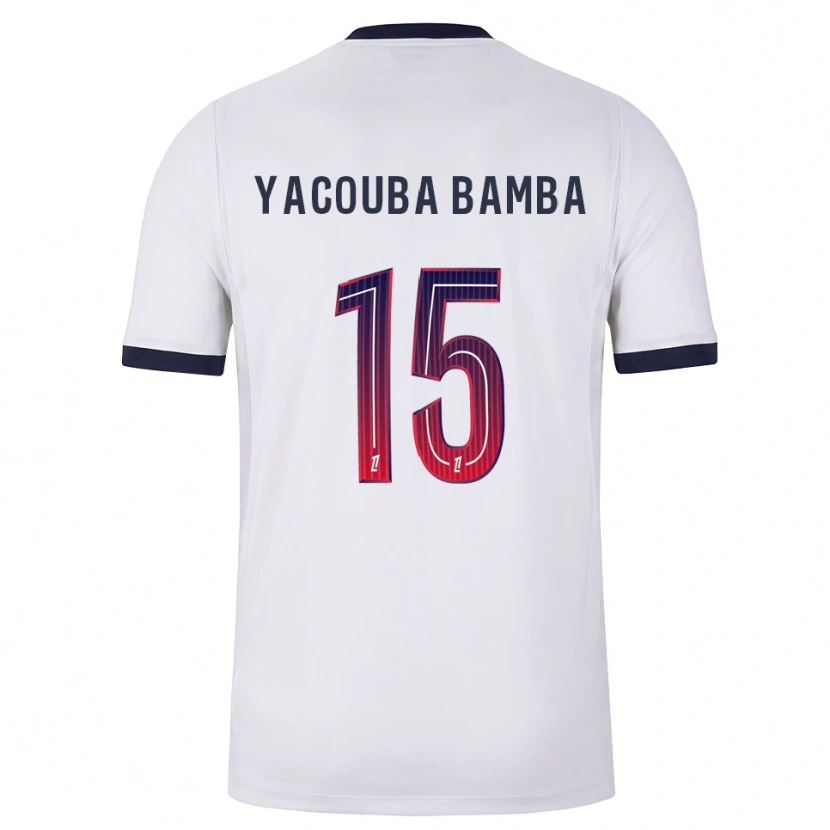 Danxen Damen Ben Yacouba Bamba #15 Weiß Schwarz Rot Auswärtstrikot Trikot 2026/27 T-Shirt Schweiz