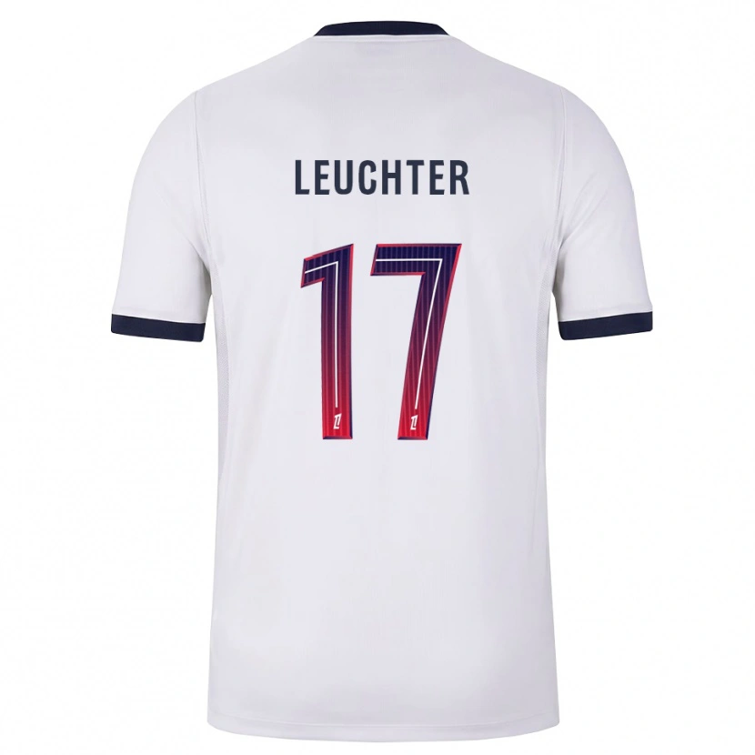 Danxen Damen Romée Leuchter #17 Weiß Schwarz Rot Auswärtstrikot Trikot 2026/27 T-Shirt Schweiz