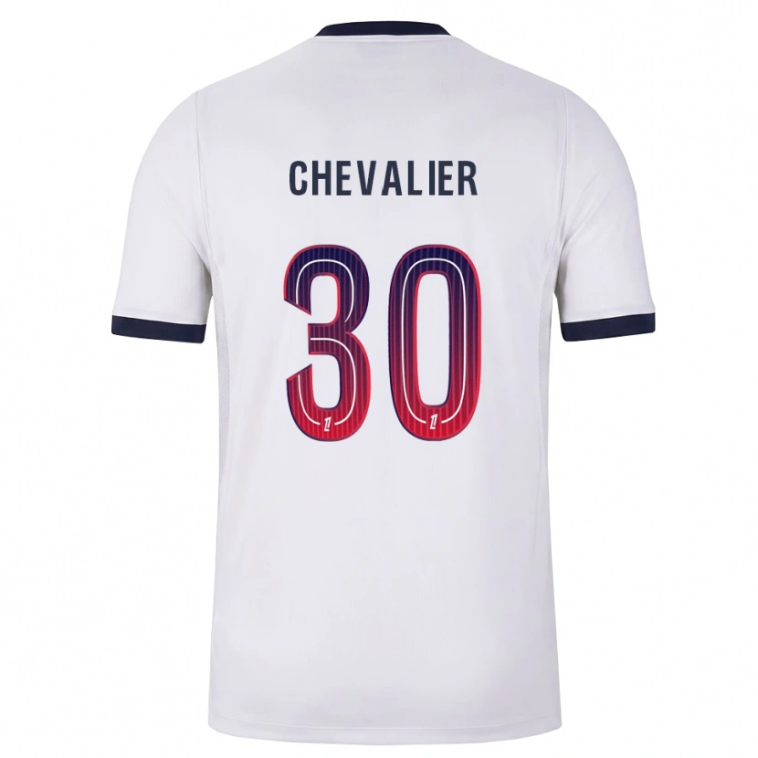 Danxen Damen Lucas Chevalier #30 Weiß Schwarz Rot Auswärtstrikot Trikot 2026/27 T-Shirt Schweiz