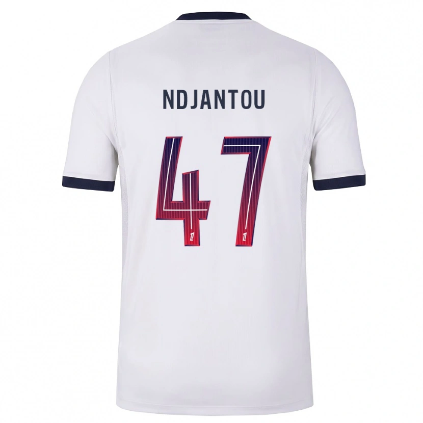 Danxen Damen Quentin Ndjantou #47 Weiß Schwarz Rot Auswärtstrikot Trikot 2026/27 T-Shirt Schweiz