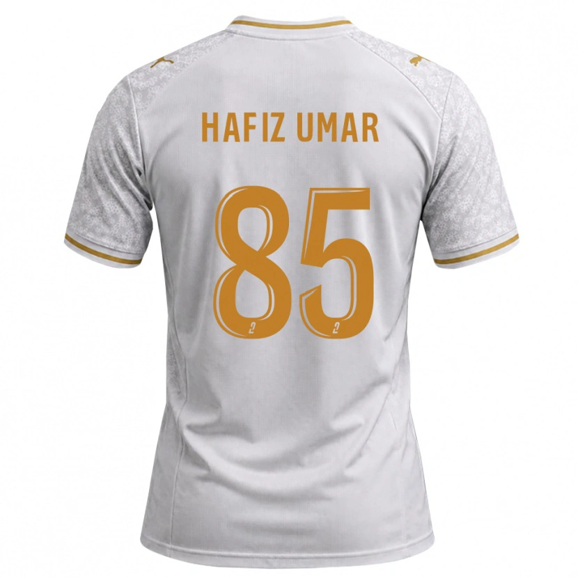 Danxen Damen Hafiz Umar Ibrahim #85 Weiß Grau Goldrute Auswärtstrikot Trikot 2026/27 T-Shirt Schweiz