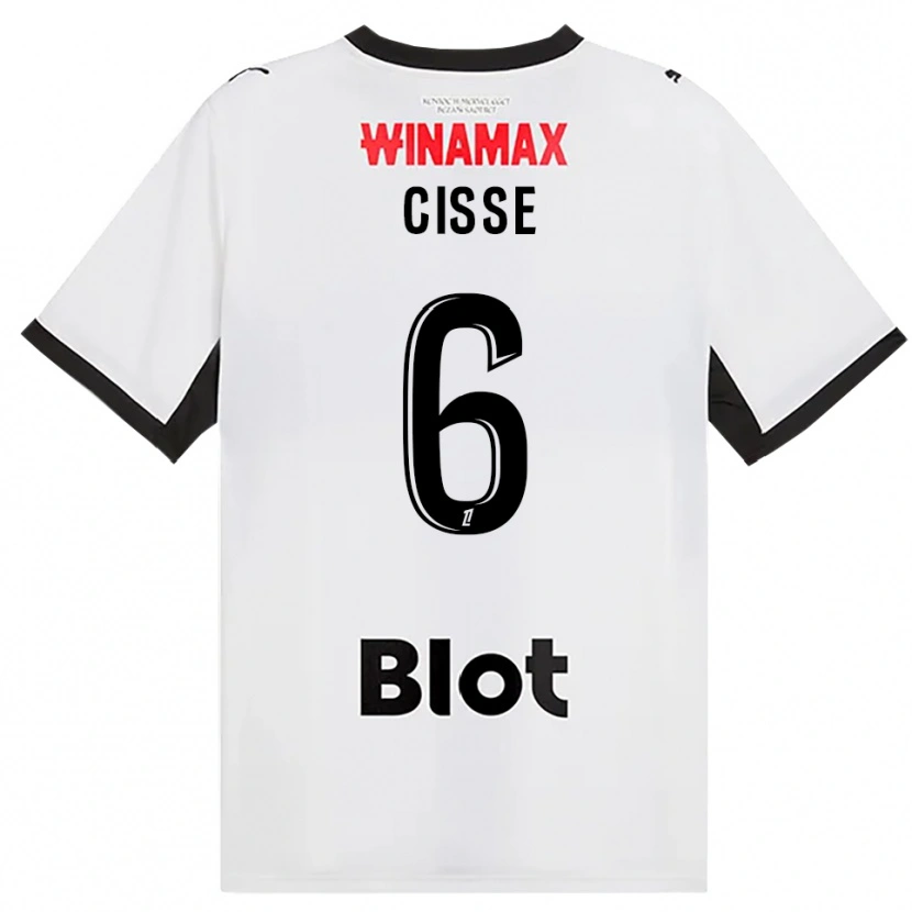 Danxen Damen Djaoui Cissé #6 Schwarz Weiß Rot Auswärtstrikot Trikot 2026/27 T-Shirt Schweiz