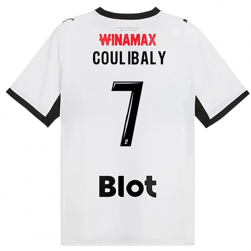 Danxen Damen Boukary Coulibaly #7 Schwarz Weiß Rot Auswärtstrikot Trikot 2026/27 T-Shirt Schweiz