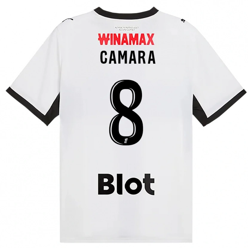 Danxen Damen Yaya Camara #8 Schwarz Weiß Rot Auswärtstrikot Trikot 2026/27 T-Shirt Schweiz