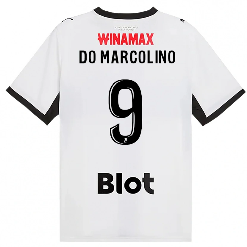 Danxen Damen Alan Do Marcolino #9 Schwarz Weiß Rot Auswärtstrikot Trikot 2026/27 T-Shirt Schweiz